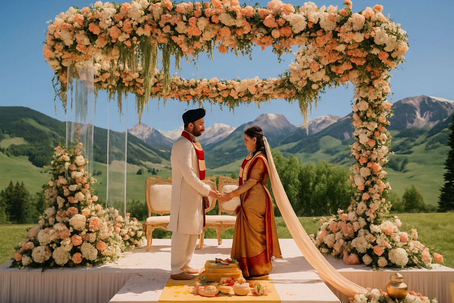 Scenic Wedding Ceremony